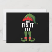 De Elf Family Matching Group Kerstmis herstellen Kaart (Voorkant)