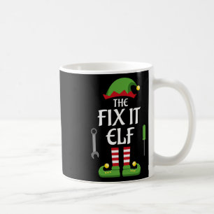 De Elf Family Matching Group Kerstmis herstellen Koffiemok