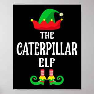 De Elf Kerstminnaars Grappige Kerstmis Poster