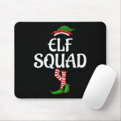 De Elf Squad Family Matching Group Kerstmis Muismat (Met muis)
