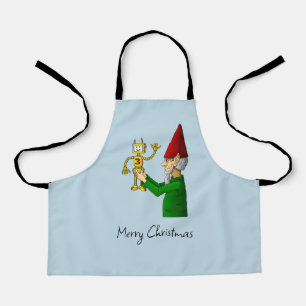 De Elf uit de Werkplaats van de Kerstman Schort