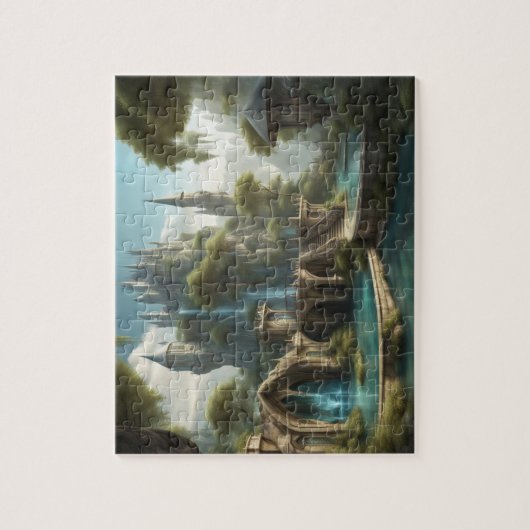 De Elf Werelden Legpuzzel (Verticaal)