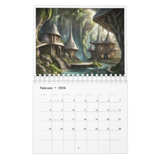 De Elfwereld Kalender (Feb 2026)