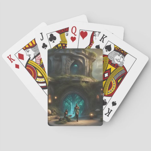 De Elfwereld Pokerkaarten (Achterkant)