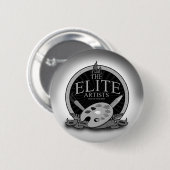 De Elite-artiesten Ronde Button 5,7 Cm (Voorkant /achterkant)