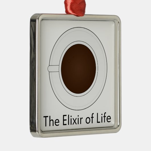 De Elixir of Life Metalen Ornament (Rechts)