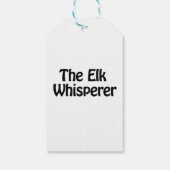 De Elk fluisteraar Cadeaulabel (Achterkant)