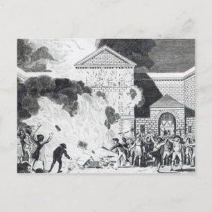 De ellende die veroorzaakt is briefkaart