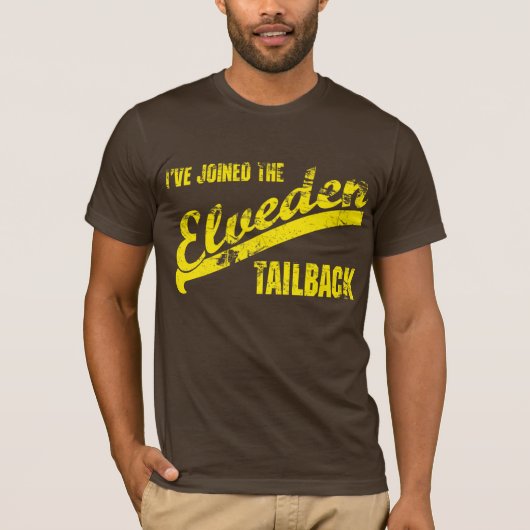 De Elveden Tailback (A11) T-shirt (Voorkant)