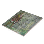 De Elven Wanderer geeft terug Tegeltje (Zijkant)