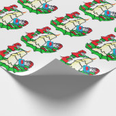 DE ELVES DECORATE-verpakkingspapier Cadeaupapier (Hoek)