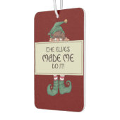 De Elves hebben me het laten doen Luchtverfrisser (Links)