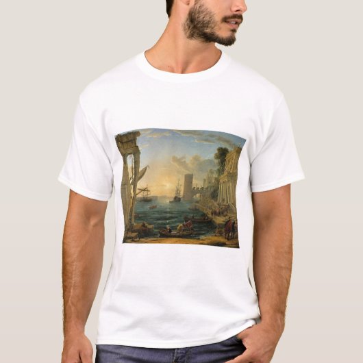 De embarkatie van de koningin van Sheba  T-shirt (Voorkant)