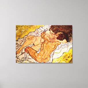 De Embrace, 1917 Canvas Afdruk