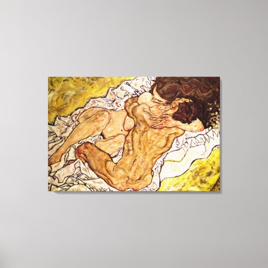 De Embrace, 1917 Canvas Afdruk (Voorkant)