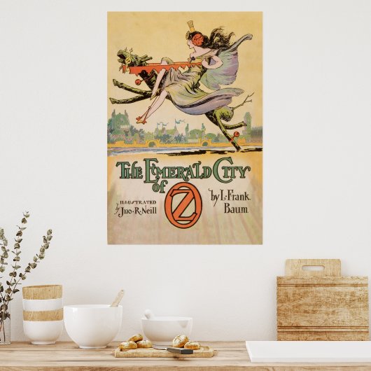 De Emerald City of Oz Poster (Keuken)