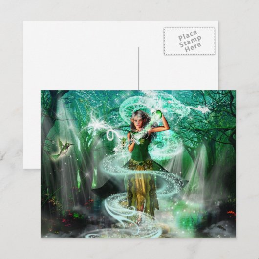 De Emerald Guardian Briefkaart (Voorkant / Achterkant)