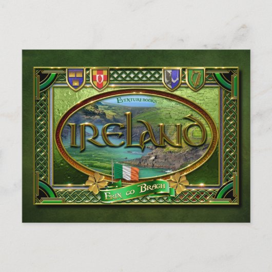 De Emerald Isle Briefkaart (Voorkant)