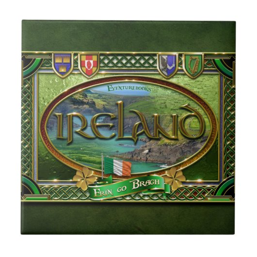 De Emerald Isle Tegeltje (Voorkant)