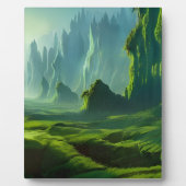 De Emerald Valley Fantasy Art Tabletop Fotoplaat (Voorkant)