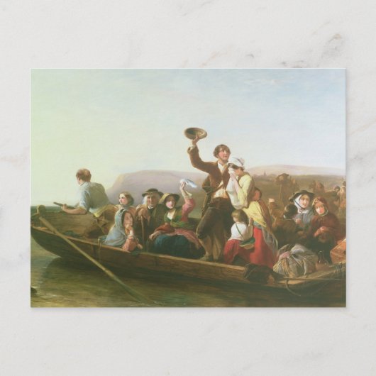 De emigranten briefkaart (Voorkant)