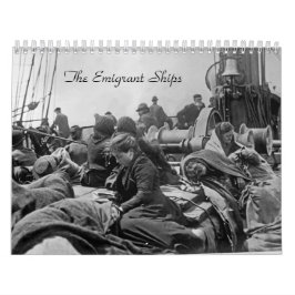 De emigrantenschepen kalender