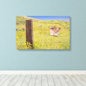 De emmer! canvas afdruk (Insitu (Houten vloer))