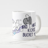 De emmer intrappen grote koffiekop (Voorkant rechts)