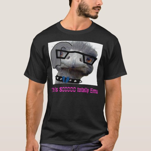De Emo Emu T-shirt (Voorkant)