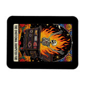 De Emotional Dumpster Fire Tarot Kaart Magnet Magneet (Horizontaal)