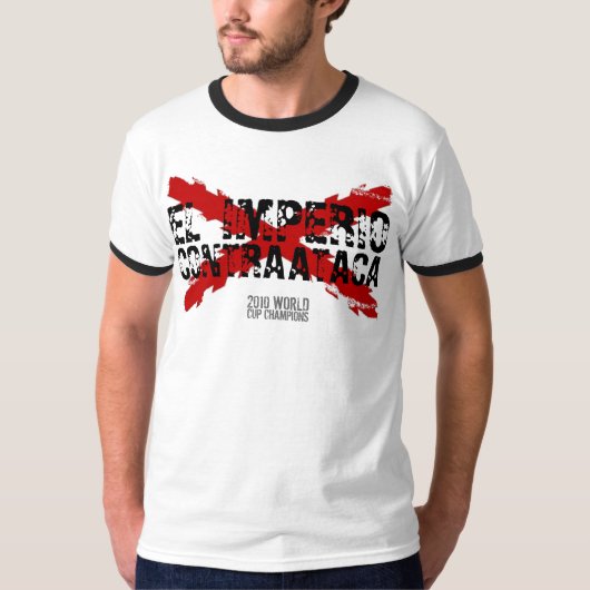 DE EMPIRE STRIKT TERUG T-SHIRT (Voorkant)