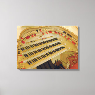 De Empress Ballroom Wurlitzer Console Canvas Afdruk