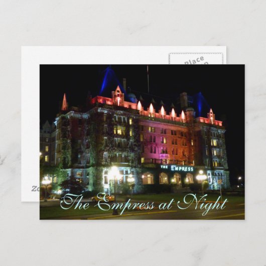 De empress bij nacht briefkaart (Voorkant / Achterkant)