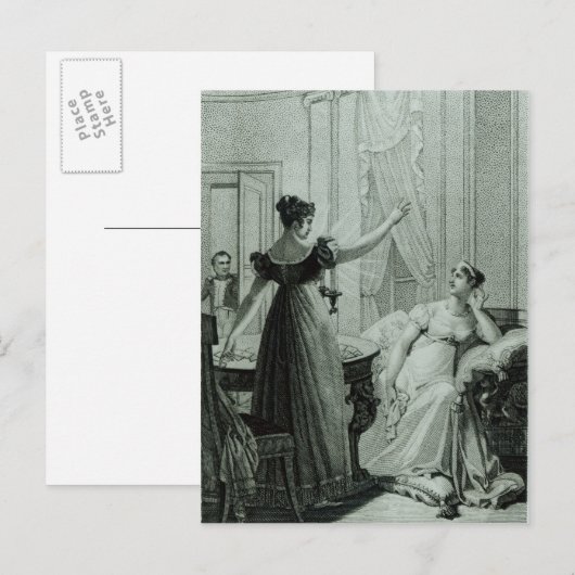 De Empress Josephine onthult de profetie Briefkaart (Voorkant / Achterkant)