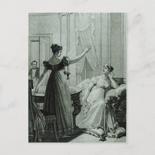 De Empress Josephine onthult de profetie Briefkaart (Voorkant)