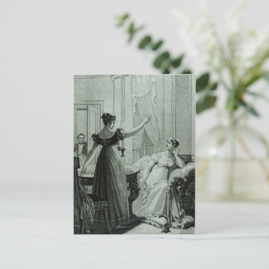 De Empress Josephine onthult de profetie Briefkaart (Staand voorkant)