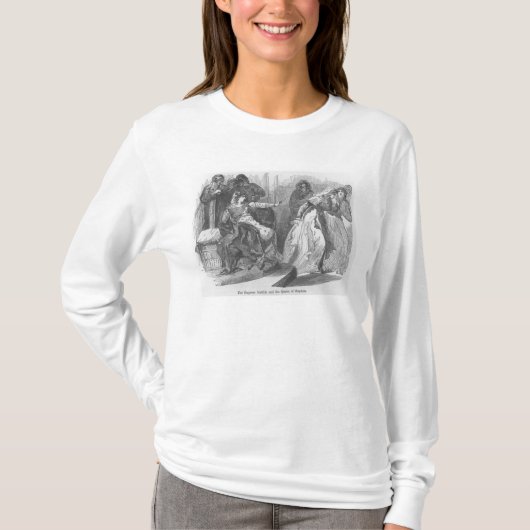 De Empress Matilda en de koningin van Stephen T-shirt (Voorkant)