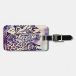 De Empress Tarot Bagagelabel