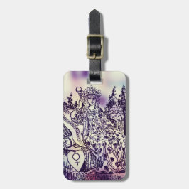 De Empress Tarot Bagagelabel