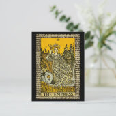 De Empress Tarot Briefkaart (Staand voorkant)