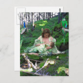 De Empress Tarot Card Art Briefkaart (Voorkant / Achterkant)