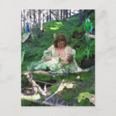 De Empress Tarot Card Art Briefkaart (Voorkant)