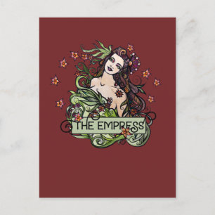 De Empress Tarot-kaart Briefkaart