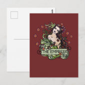 De Empress Tarot-kaart Briefkaart (Voorkant / Achterkant)