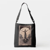 De Empress Tarot-kaart Crossbody Tas (Achterkant)