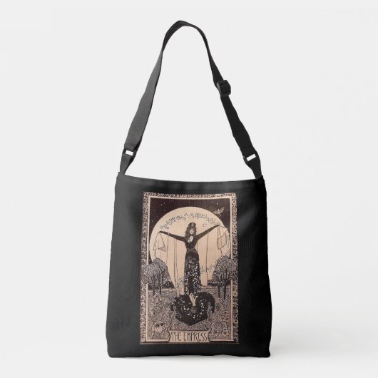De Empress Tarot-kaart Crossbody Tas (Achterkant)