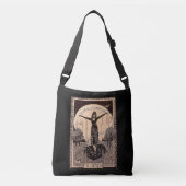 De Empress Tarot-kaart Crossbody Tas (Voorkant)