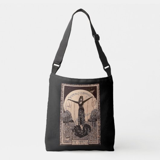 De Empress Tarot-kaart Crossbody Tas (Voorkant)