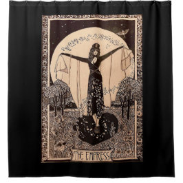 De Empress Tarot-kaart Douchegordijn