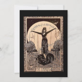 De Empress Tarot-kaart Feestdagenkaart (Voorkant)